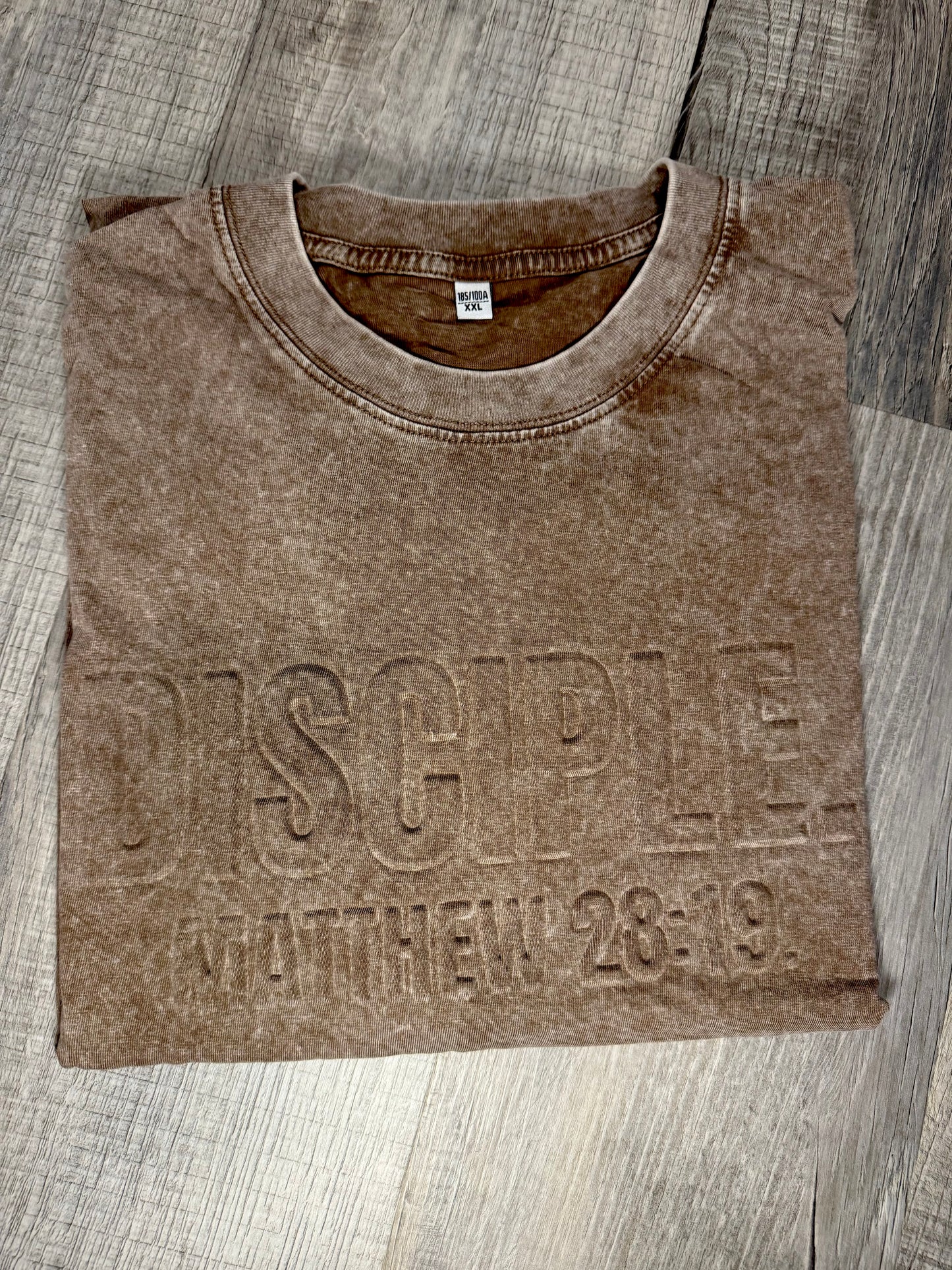 Embossed Disciple Tee