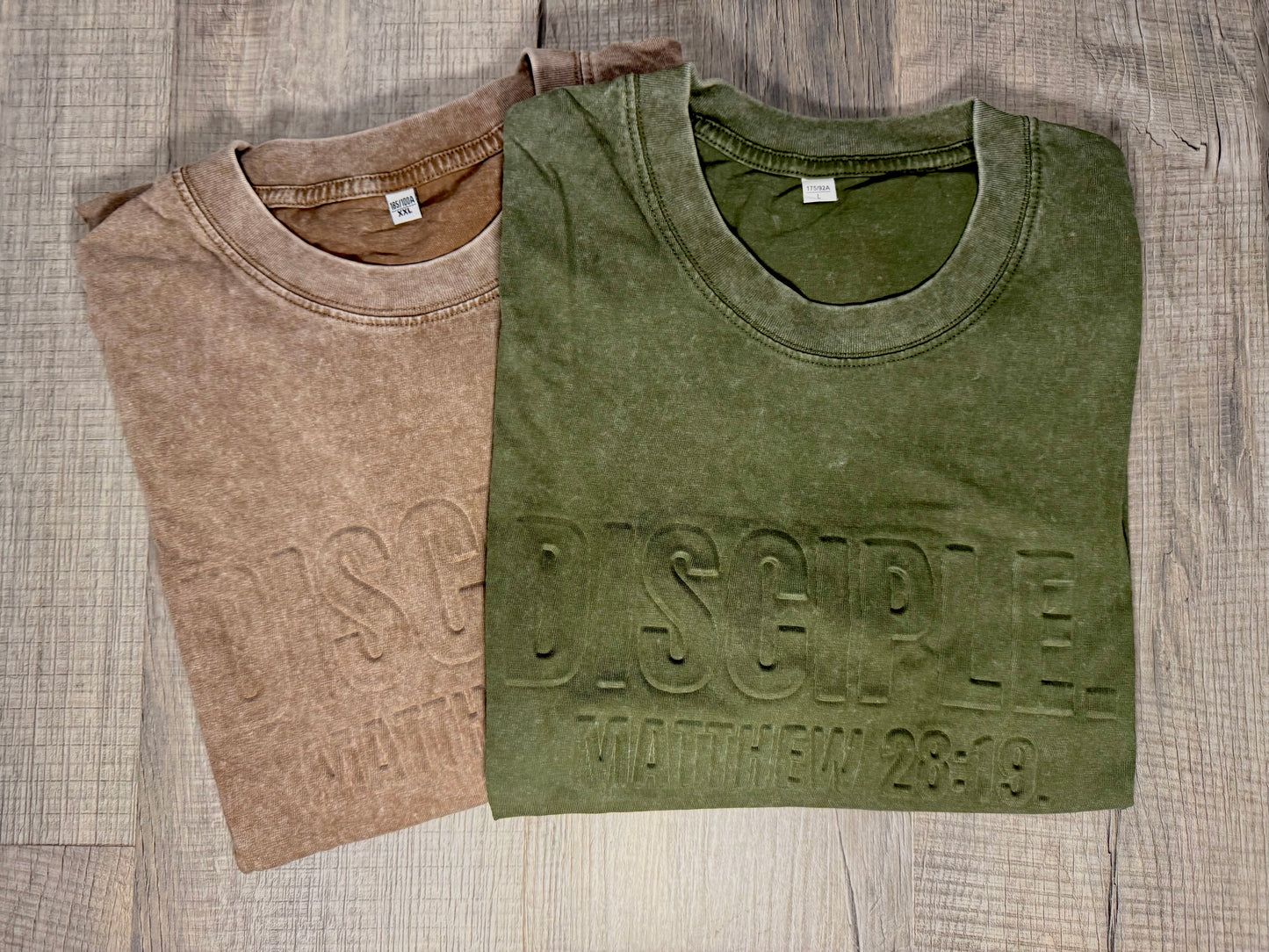 Embossed Disciple Tee